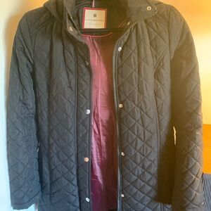 Tommy Hilfiger Black Quilted Puffer Jacket